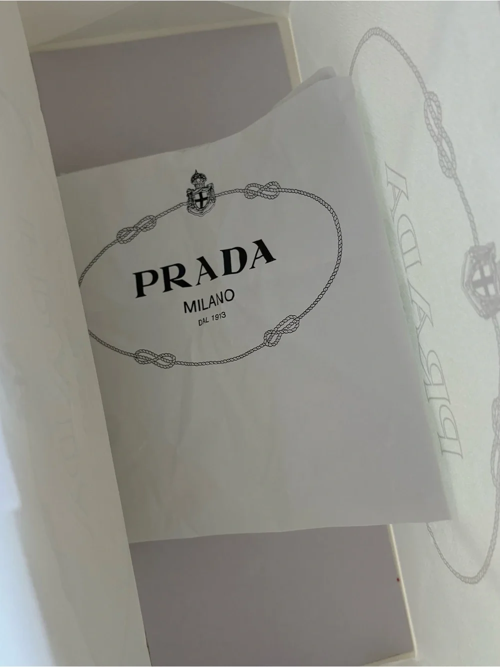 Prada Medium Gift Shopping Bag
